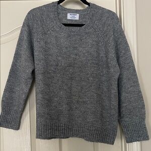 Old Navy Heather Gray Pullover Sweater